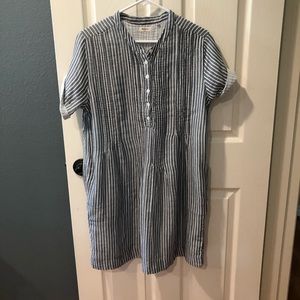 Dylan, Dress, Small, Grey and White, Length Above Knee, New, Never Worn